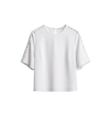 Top dentelle manches Ikks