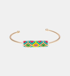 Bracelet jonc avec perles tissées MALISS Hipanema