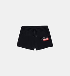 Short en molleton avec logo Diesel Kids