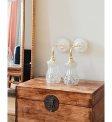 Paire d'appliques Suzette N°22- Produit chiné Debongout