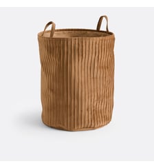 Panier à linge velours plissé La Redoute Interieurs