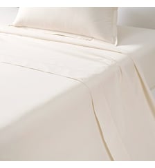Drap plat en percale de coton Desforges