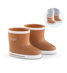 Bottes de Pluie Marron pour poupon 36 cm Corolle