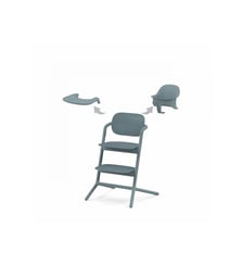 Chaise Haute évolutive Lemo 2 Bleu (pack 3 en 1 sans transat) Cybex