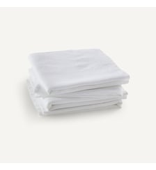 Lot de 2 serviettes d'invité coton bio/lin, Kyrami AM.PM