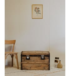 Coffre en bois Lucien N°132- Produit chiné Debongout