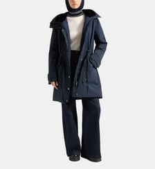Manteau janix col capuche coupe ample Fusalp