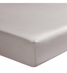 Drap housse uni en satin de coton bio, bonnet de 30cm, TEOPHILE Alexandre Turpault