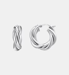 Boucles d'oreilles à motif entrelacé Thomas Sabo