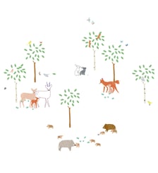 Stickers Balade en forêt Mimi' lou