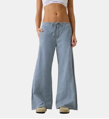 Pantalon ample à rayures Guess Jeans