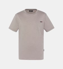 T-shirt effet flammé Schott