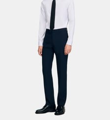 Pantalon de costume en laine Sandro