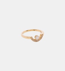 Bague Intrépide petit arc 0.25 carat pavée Loyal.e Paris