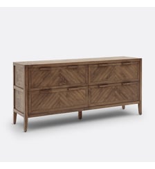 Commode 4 tiroirs en pin massif NOTTINGHAM La Redoute Interieurs