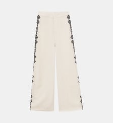 Pantalon droite imprimé ethnique POZOY La Petite Etoile