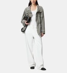 Pantalon loose avec chaîne bijou Pinko