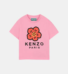 T-shirt pression a l'epaule Kenzo Kids