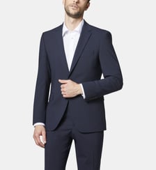 Veste de costume en laine mélangée regular Damians-S Digel