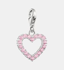 Pendentif Charm Pink Heart Original Thomas Sabo