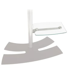 Pied TV tablette pied Lux-Up 038400 Erard