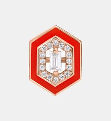 Single Marbella Art Deco Email Rouge Djula