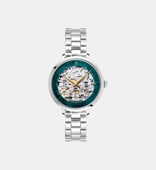 Montre automatique Automatic Argenté, Vert 141K671 Pierre Lannier