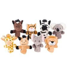 Marionnettes à doigt animaux sauvages Goki