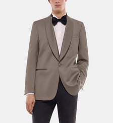 Veste de smoking ajustée en laine vierge Fursac
