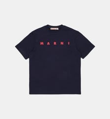 T-shirt logo en coton Marni