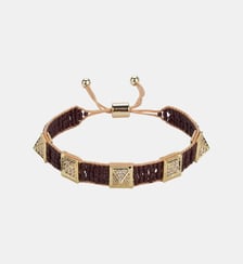 Bracelet réglable perles tissées avec charms SILLAGE Hipanema