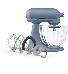 Robot pâtissier 5KSM50GSVEBP Artisan Plus Bleu Orage avec éclairage LED du bol Kitchenaid