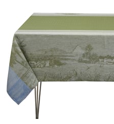 Nappe Croisière sur le Nil 100% lin Le Jacquard Francais