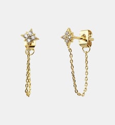 Boucle d'oreille à l'unité doré à l'or fin  bella Caroline Najman