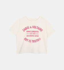 Tee-shirt manches courtes Zadig&Voltaire Kids