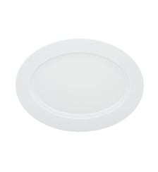 Plat Ovale 36,5 X 26,5 Cm - L Blanc Degrenne