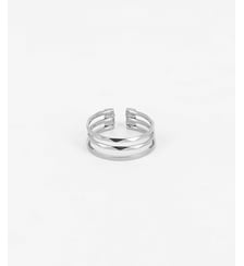 Bague Lenny  en Acier Zag Bijoux