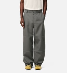 Pantalon Worker en Laine Vierge AMI Paris