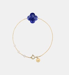 Bracelet, lapis lazuli, or jaune Morganne Bello
