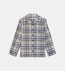 Chemise - Bordeaux coton carreaux Tartine Et Chocolat