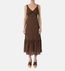 Robe sans manche à pois - RACINE Gerard Darel