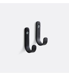 Lot de 2 patères en métal acier La Redoute Interieurs