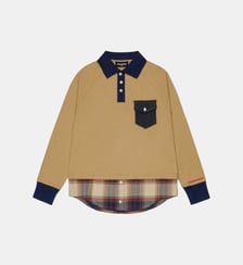 Polo avec poche et logo Dsquared2