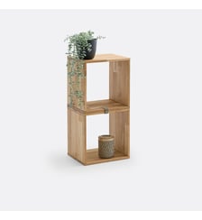 Cube de rangement lot de 2 chêne massif, Edgar La Redoute Interieurs