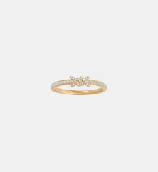 Bague Fine Barbelé Pavée Djula