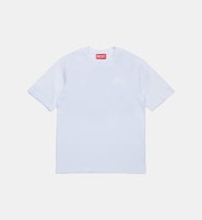 T-shirt avec maxi logo Oval D Diesel Kids