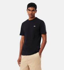 T-shirt coton épais bande siglée Lacoste