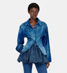 Chemise en denim velours Diesel