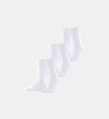 Chaussettes Crew 3-Pack Coton Burlington