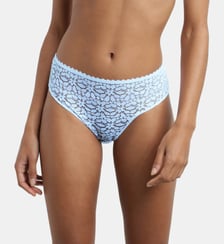 Culotte midi en dentelle florale Daily Dentelle Dim